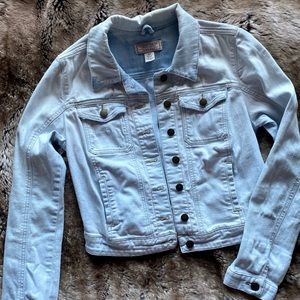 Guess Jeans Vintage Distressed Denim Jacket